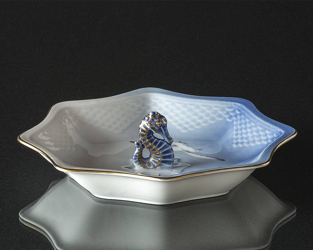 Möwegeschirr mit Gold Konfektschale Nr. 217 oder 336, ø 20 cm