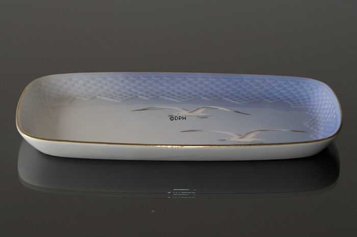 Möwegeschirr mit Gold Kaffeetablett 27cm Nr. 364 oder 96