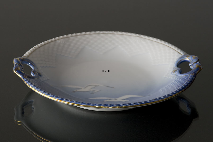 Möwegeschirr mit Gold, Kuchenteller Nr. 422 oder 304 oder 101 26cm