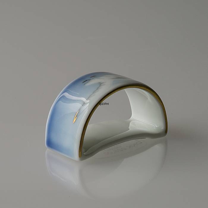 Möwegeschirr mit Gold, Serviettenring Nr. 567