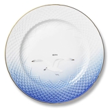 Möwegeschirr mit Gold, Teller 19cm Nr. 619, 618 oder 27