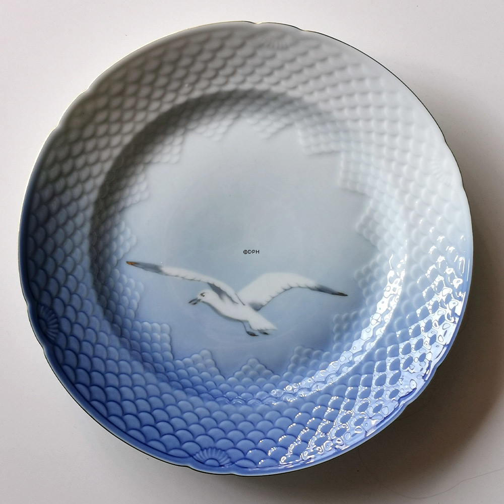 Möwegeschirr mit Gold, Speiseteller 24,5cm Nr. 624, 325 oder 25