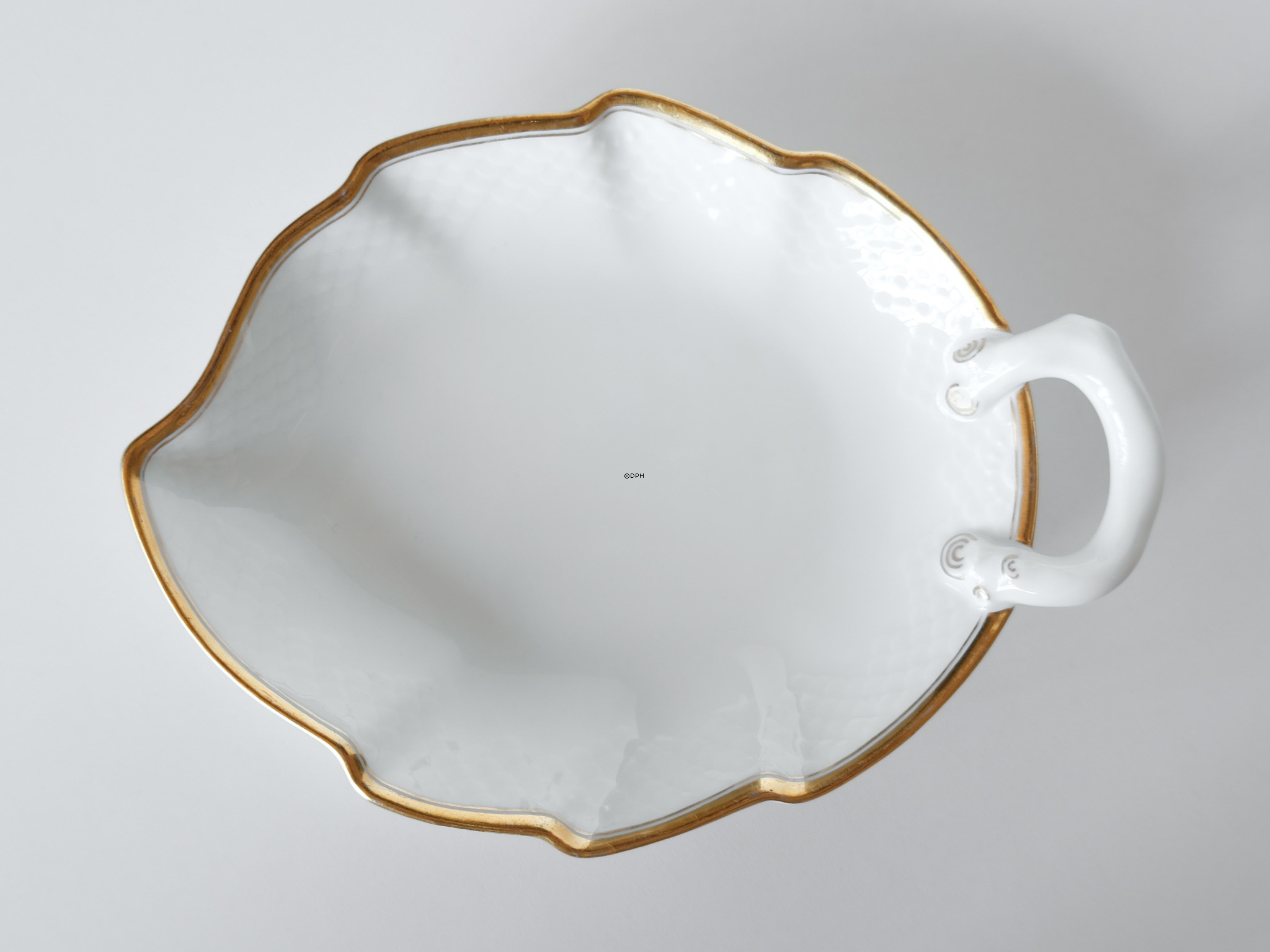 Bing & Gröndahl Hartmann kleines blattförmiges Schälchen Nr. 356