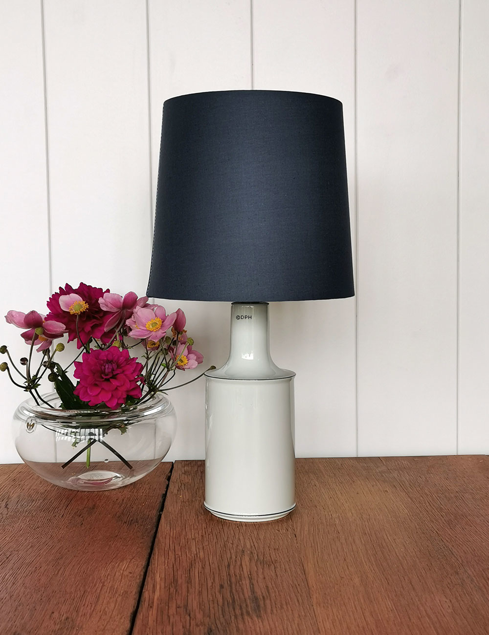 Blaue Kante, Kleine Lampe Nr. 3918, Royal Copenhagen