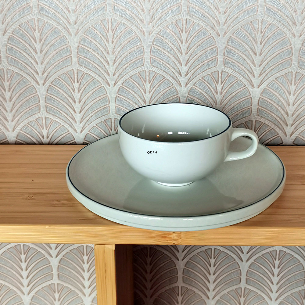 Blaue Kante, Mokkatasse nur tasse, Royal Copenhagen