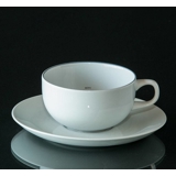 Blaue Kante, Kleine Kaffeetasse mit Untertasse Nr. 3042, Inhalt 15 cl, Royal Copenhagen