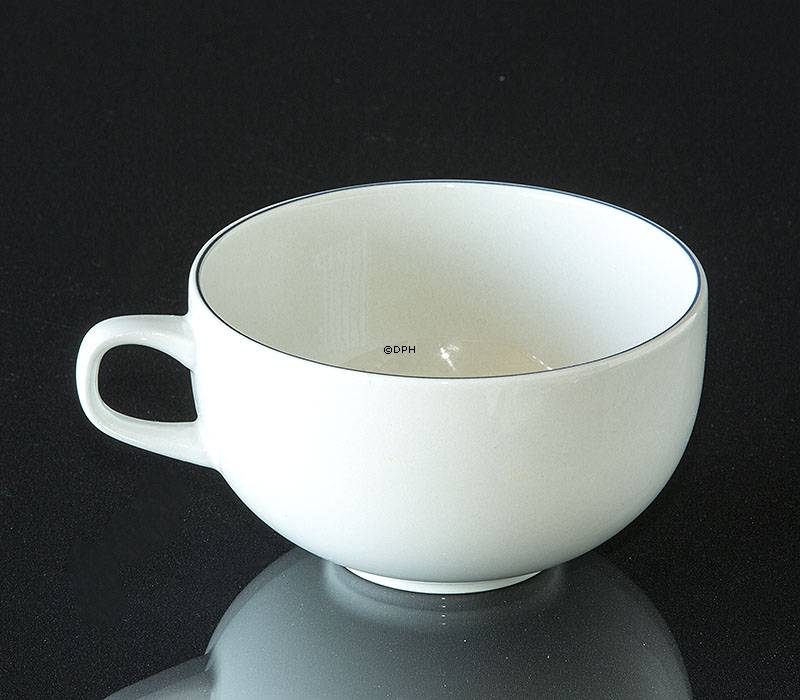 Blaue Kante, Frühstückstasse, Inhalt 40 cl Royal Copenhagen OHNE DECKEL nr. 084