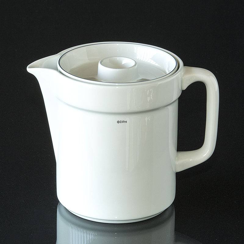 Blaue Kante, Kanne mit Deckel, Inhalt 100 cl, Royal Copenhagen no. 2940 oder 123