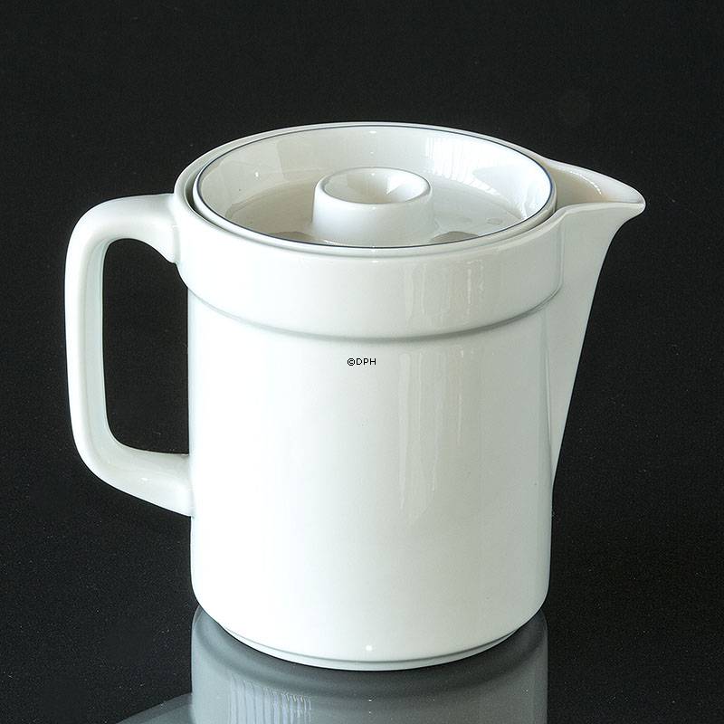 Blaue Kante, Kanne mit Deckel, Inhalt 100 cl, Royal Copenhagen no. 2940 oder 123