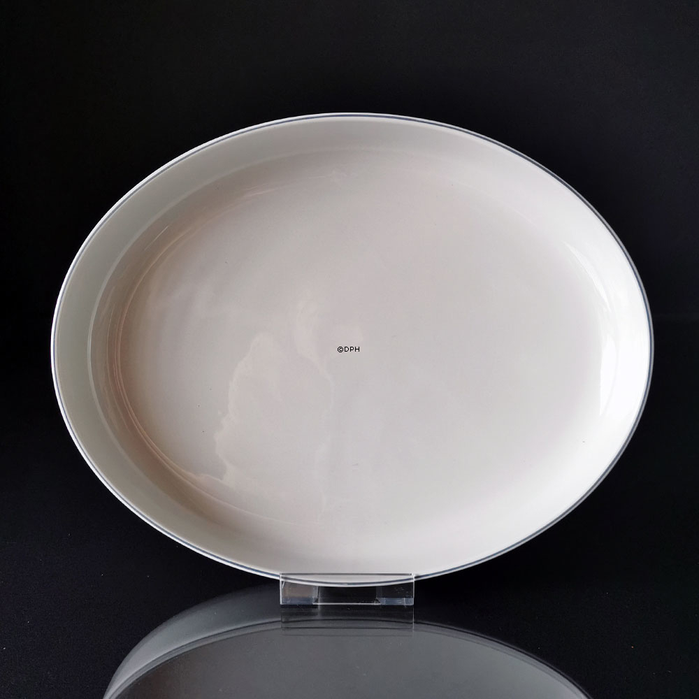 Blaue Kante, Servierplatte Nr. 3079 oder 374, Royal Copenhagen