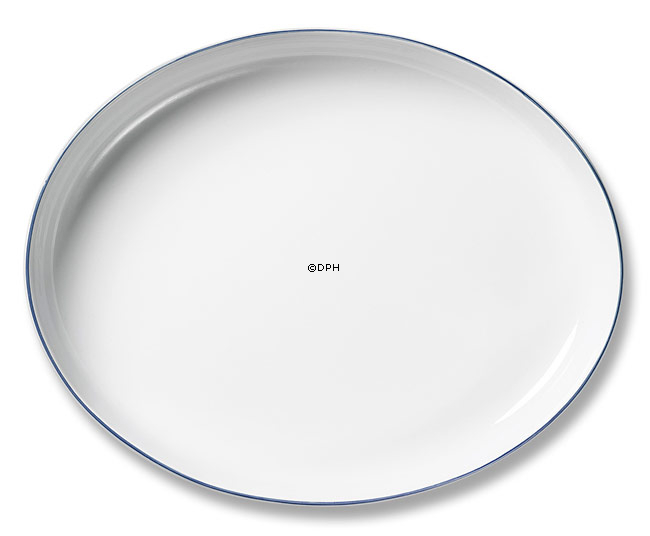 Blaue Kante, Servierplatte Nr. 3079 oder 374, Royal Copenhagen