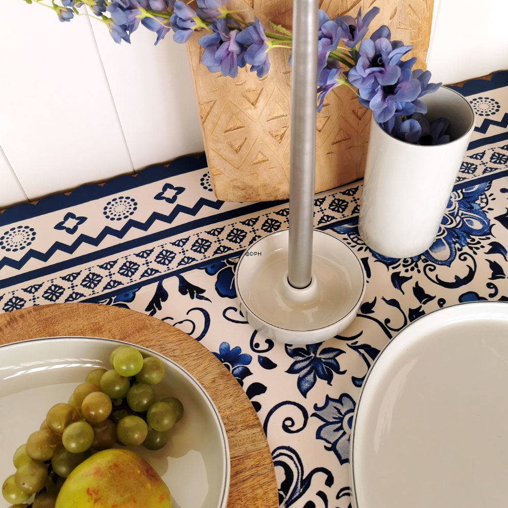 Blaue Kante, Kerzenhalter Nr. 3091 oder 501, Royal Copenhagen