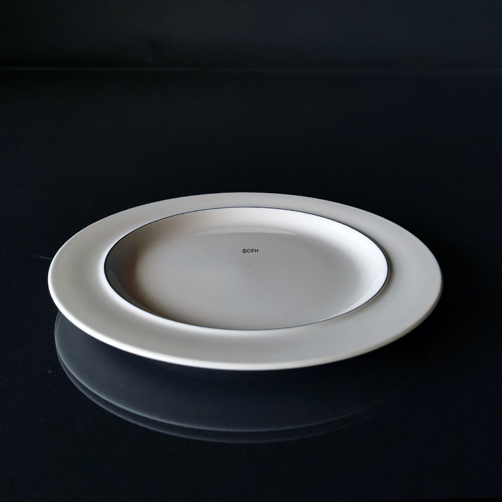 Blaue Kante, Teller, nr. 3068 oder 621 Royal Copenhagen