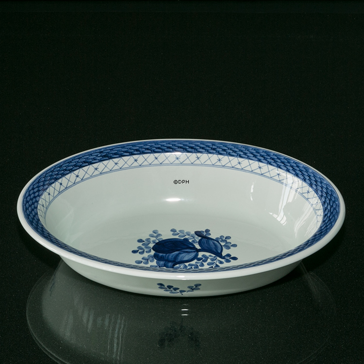 Royal Copenhagen/Aluminia Tranquebar, blau, Salatschüssel Nr. 11/1411 oder 573, 120 cl