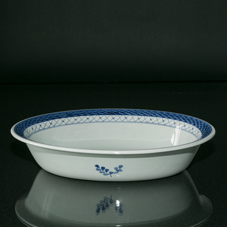 Royal Copenhagen/Aluminia Tranquebar, blau, Salatschüssel Nr. 11/1411 oder 573, 120 cl