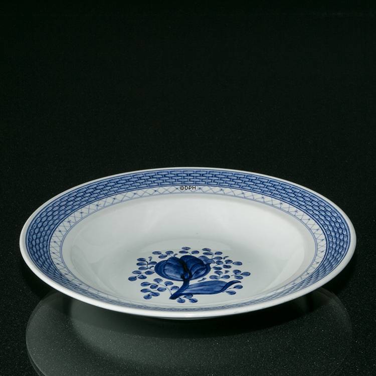 Royal Copenhagen/Aluminia Tranquebar, blau, Suppenteller 21cm Nr. 11/1847 oder 604