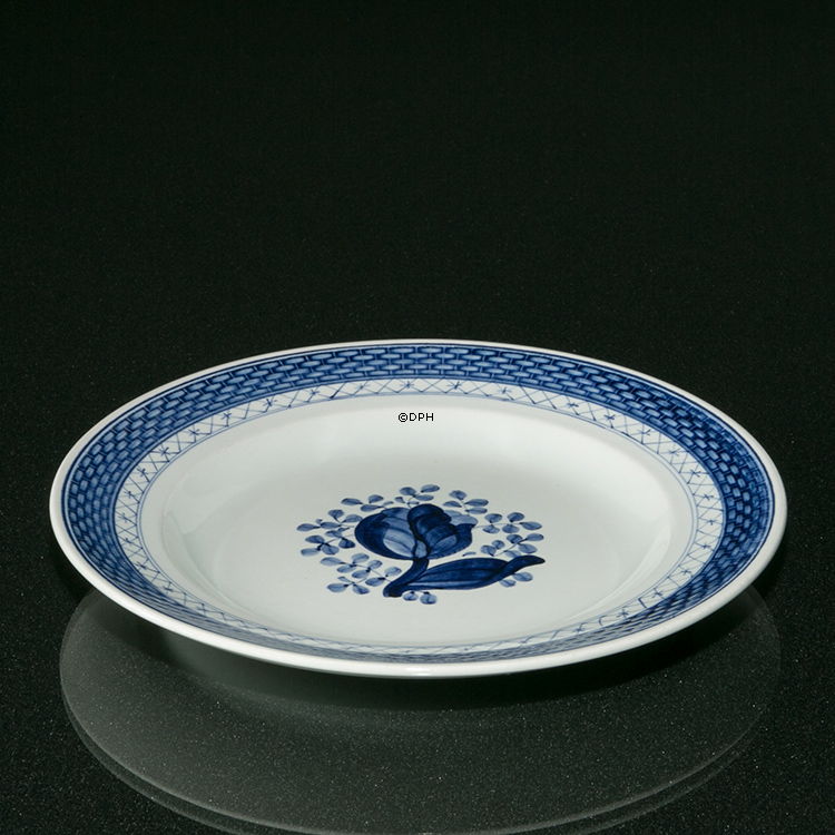 Royal Copenhagen/Aluminia Tranquebar, blau, Teller 19cm Nr. 619