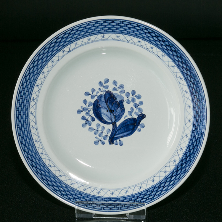 Royal Copenhagen/Aluminia Tranquebar, blau, Teller 19cm Nr. 619