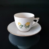 Bing & Grøndahl Winterlinge Kaffee Tasse mit untertasse Nr. 102, 305 oder 071, 1,25 dl