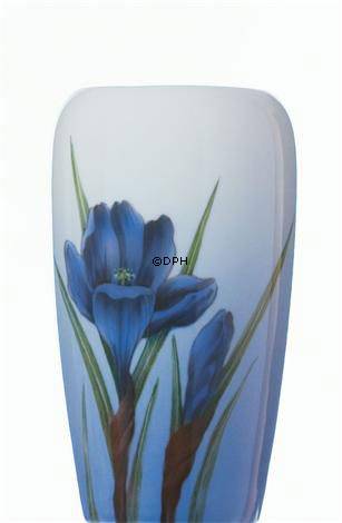 Vase mit blauem Krokus, Royal Copenhagen Nr. 747