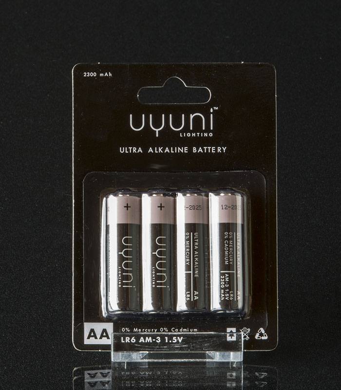 UYUNI Lighting 1,5V AA Batterie, 4 Pack