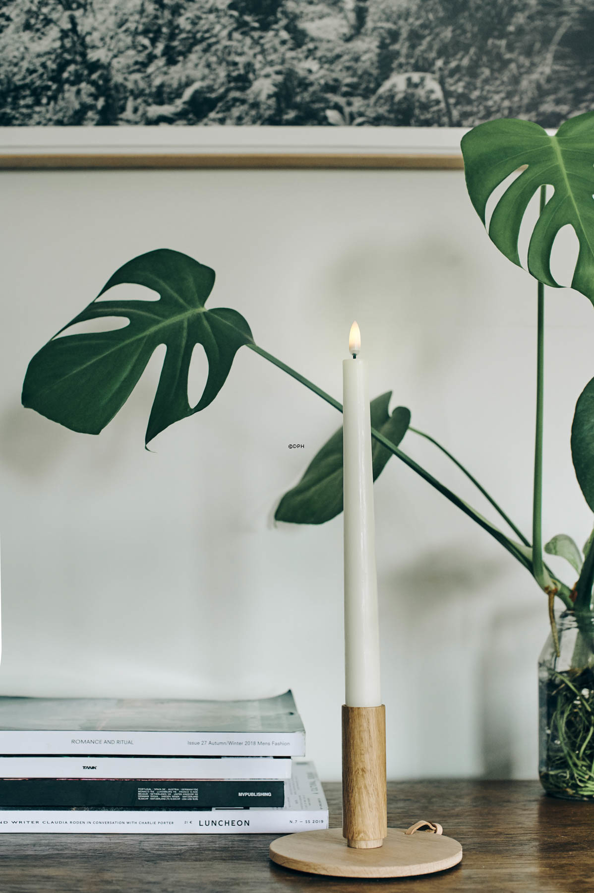 UYUNI Lighting LED Dinner Kerze, Klein, 2 Pack Ø1,3cm x H: 13cm