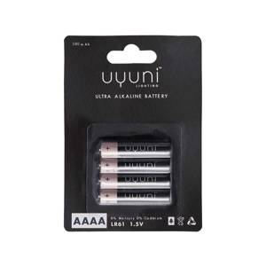 UYUNI Lighting 1,5V AAAA Batterie, 4 Pack | Nr. 1413 | Alt. UL-BA-AAAA | DPH Trading