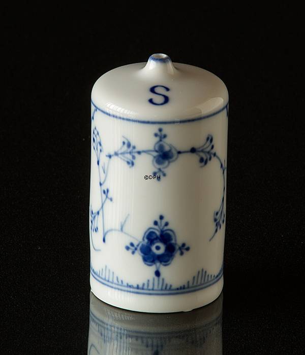 Blaugemalt Salzstreuer, Musselmalet Bing & Gröndahl Nr. 1097