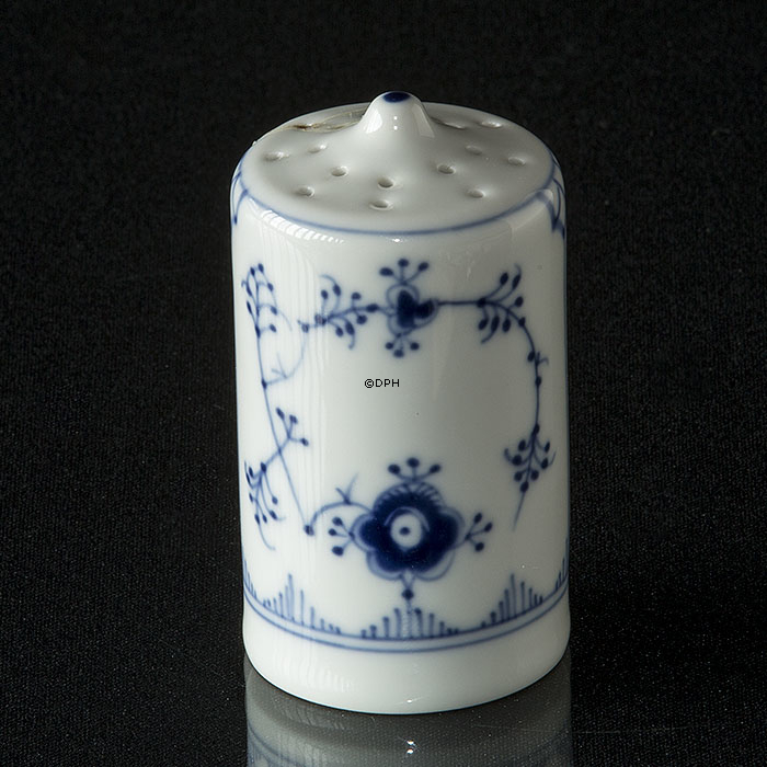 Blaugemalt Pfefferstreuer, Musselmalet Bing & Gröndahl Nr. 24