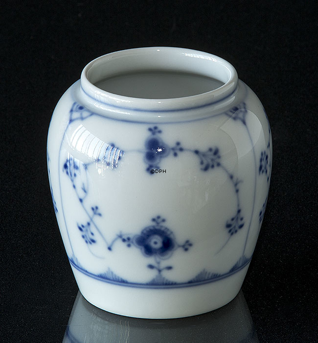 Blaugemalt Vase Musselmalet Bing & Gröndahl Nr. 172