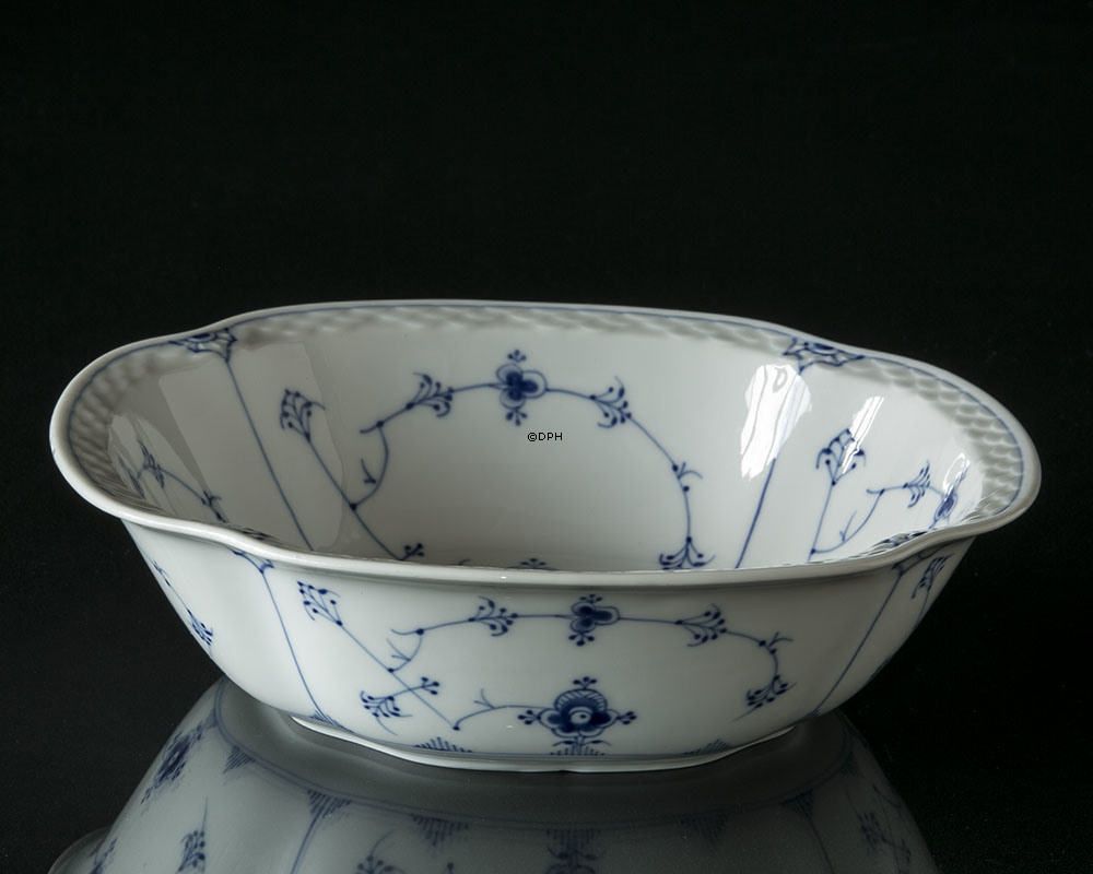 Blaugemalt Kartoffelschale, Musselmalet Bing & Gröndahl Nr. 43 oder 313, 25cm