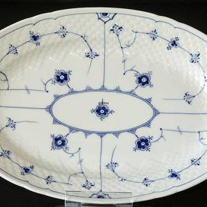 Blaugemalt ovale Schüssel 33 cm, Musselmalet Bing & Gröndahl | Nr. 1415316 | Alt. 4815-16 | DPH Trading