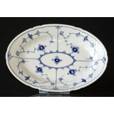 Blaugemalt ovale Schüssel 25.5 cm, Musselmalet Bing & Gröndahl Nr. 18 oder 318