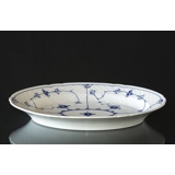 Blaugemalt ovale Schüssel 25.5 cm, Musselmalet Bing & Gröndahl Nr. 18 oder 318