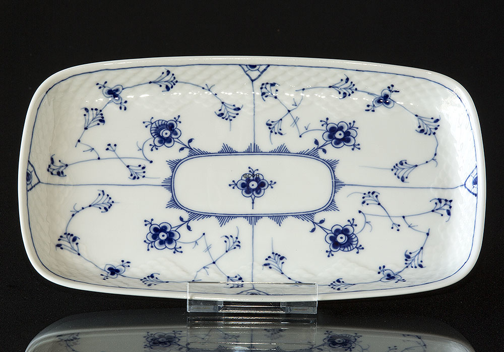 Blaugemalt Kaffeetablet 27cm, Musselmalet Bing & Gröndahl Nr. 64 oder 364