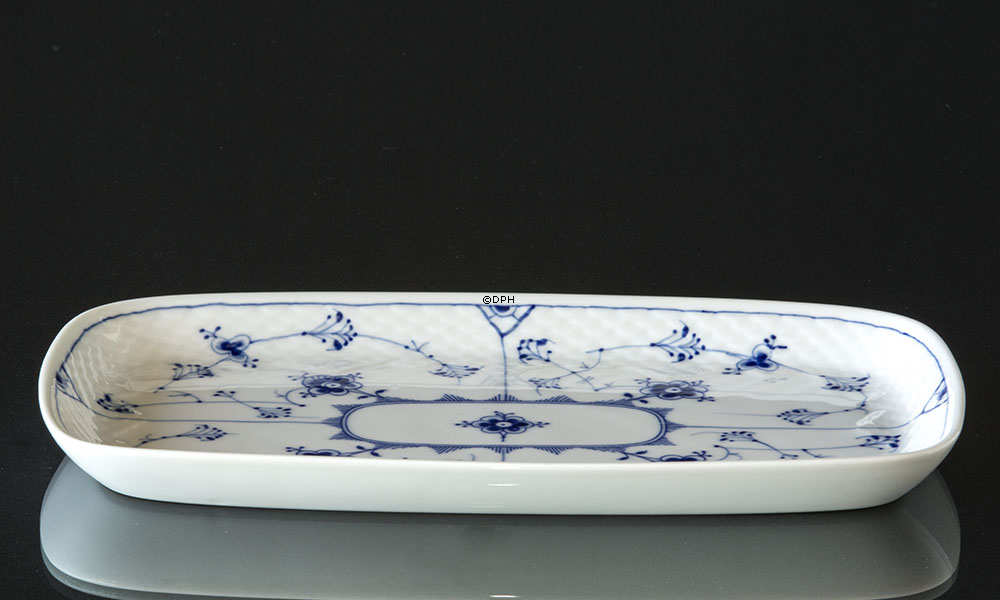 Blaugemalt Kaffeetablet 27cm, Musselmalet Bing & Gröndahl Nr. 64 oder 364