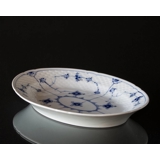 Blaugemalt ovale Schüssel 28 cm, Musselmalet Bing & Gröndahl Nr. 373