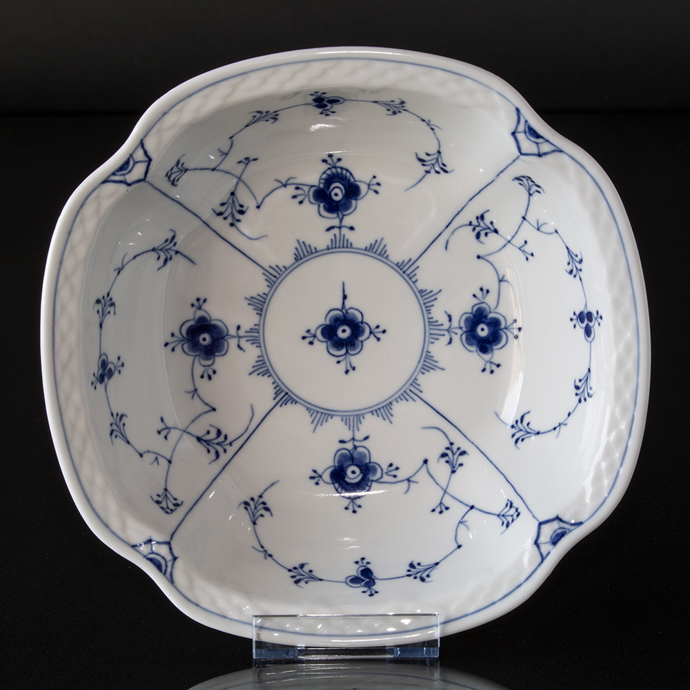 Blaugemalt Kartoffelschale, Musselmalet Bing & Gröndahl 23cm Nr. 575