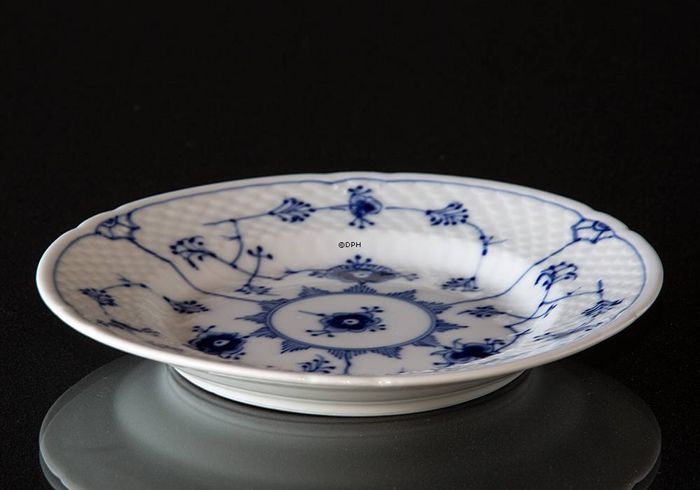 Blaugemalt Teller 17.5 cm, Musselmalet Bing & Gröndahl Nr. 618