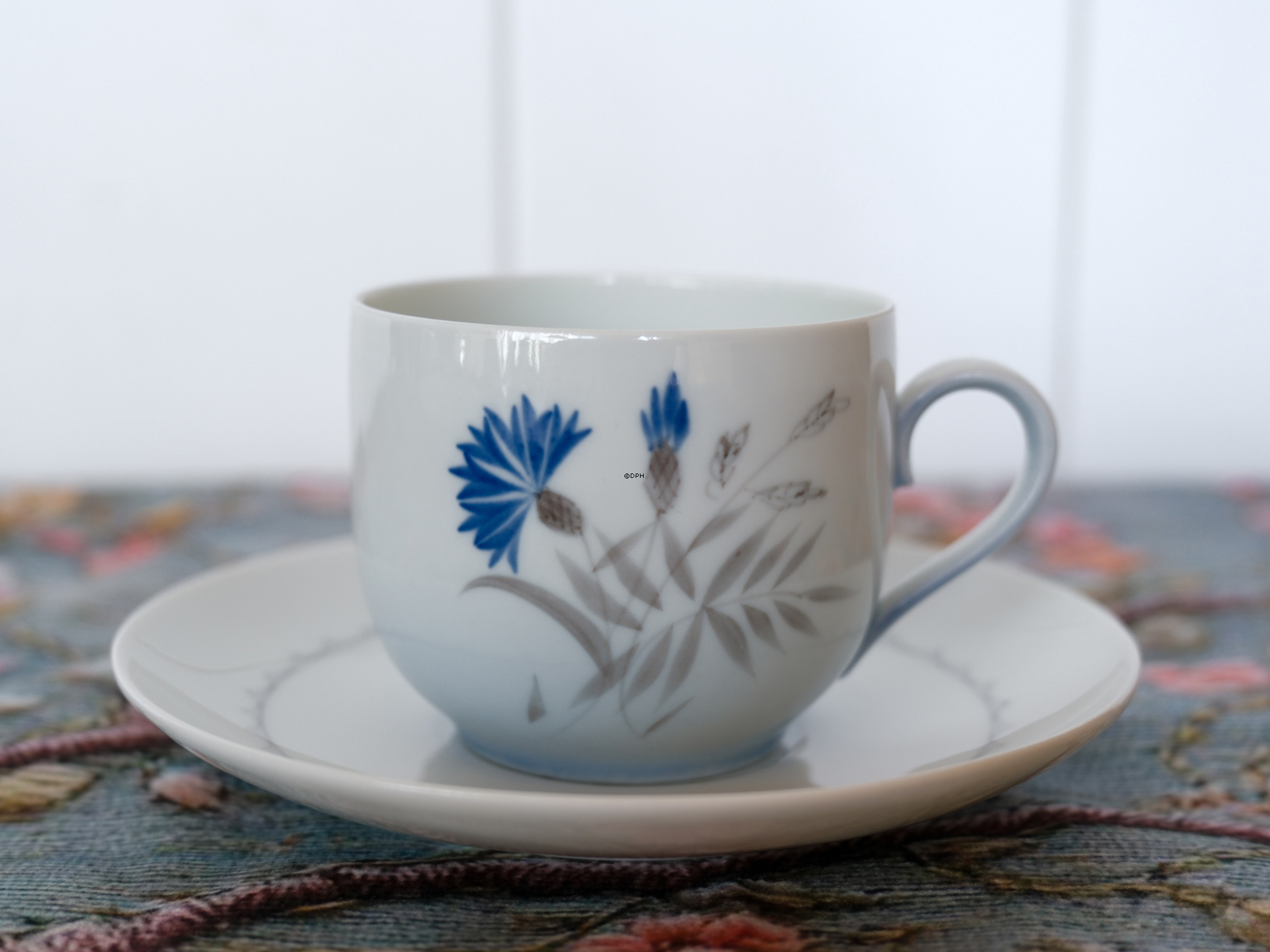 Demeter Service Kaffeetasse mit Untertasse, Bing & Gröndahl Nr. 071, 102 oder 305