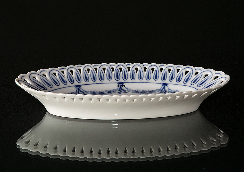 Empire Geschirr Ovaler Teller mit Spitze 23cm