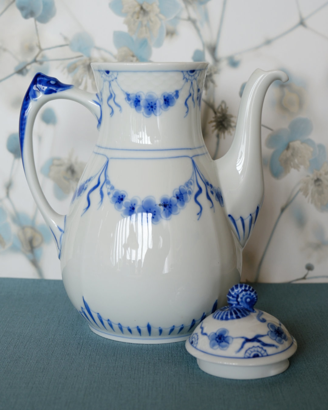 Empire Geschirr Kaffeekanne, klein, Inhalt 100 cl., Bing & Gröndahl Nr. 91A oder 123