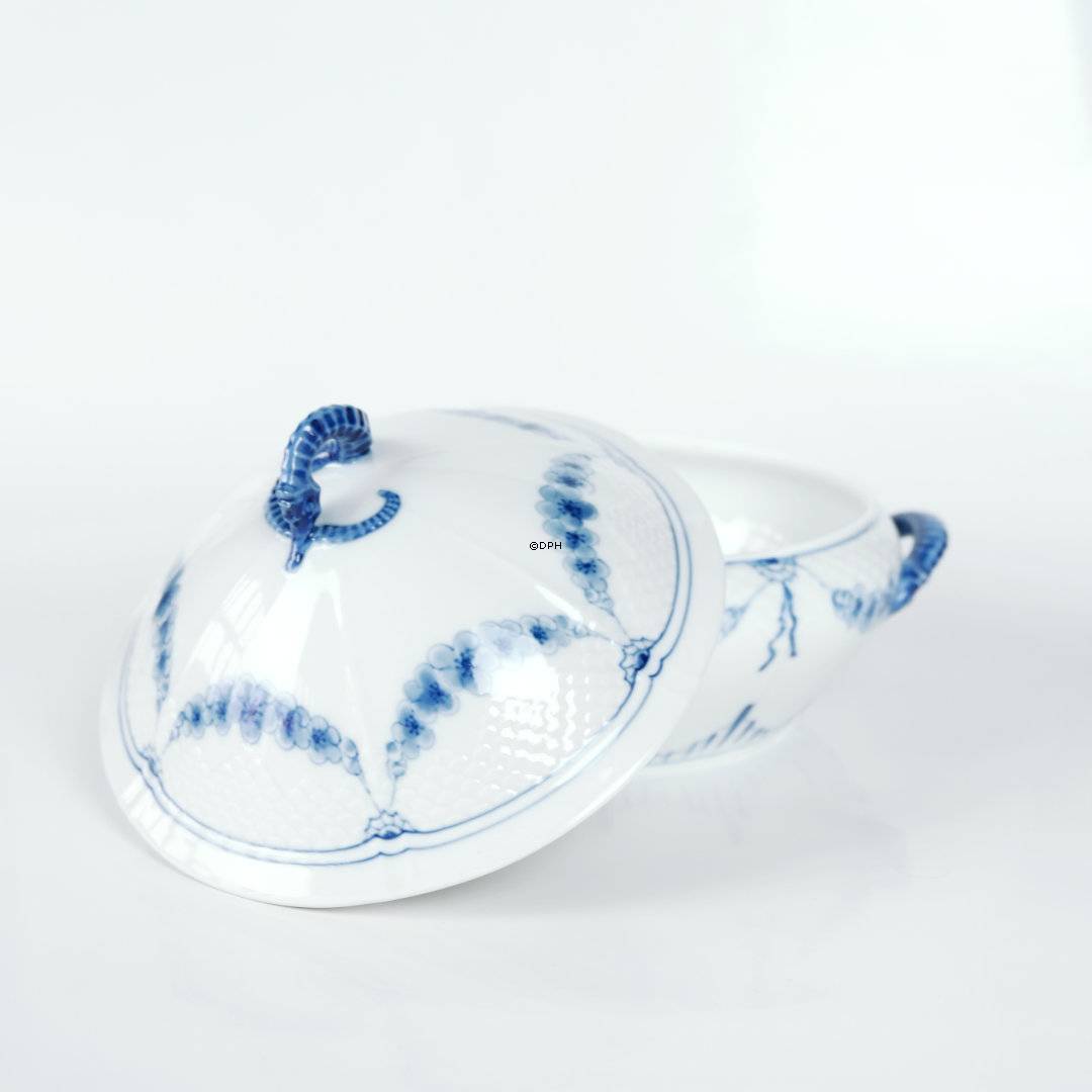 Empire Geschirr klein Suppeterrine/ Deckelschale, Bing & Gröndahl Nr. 181 oder 665