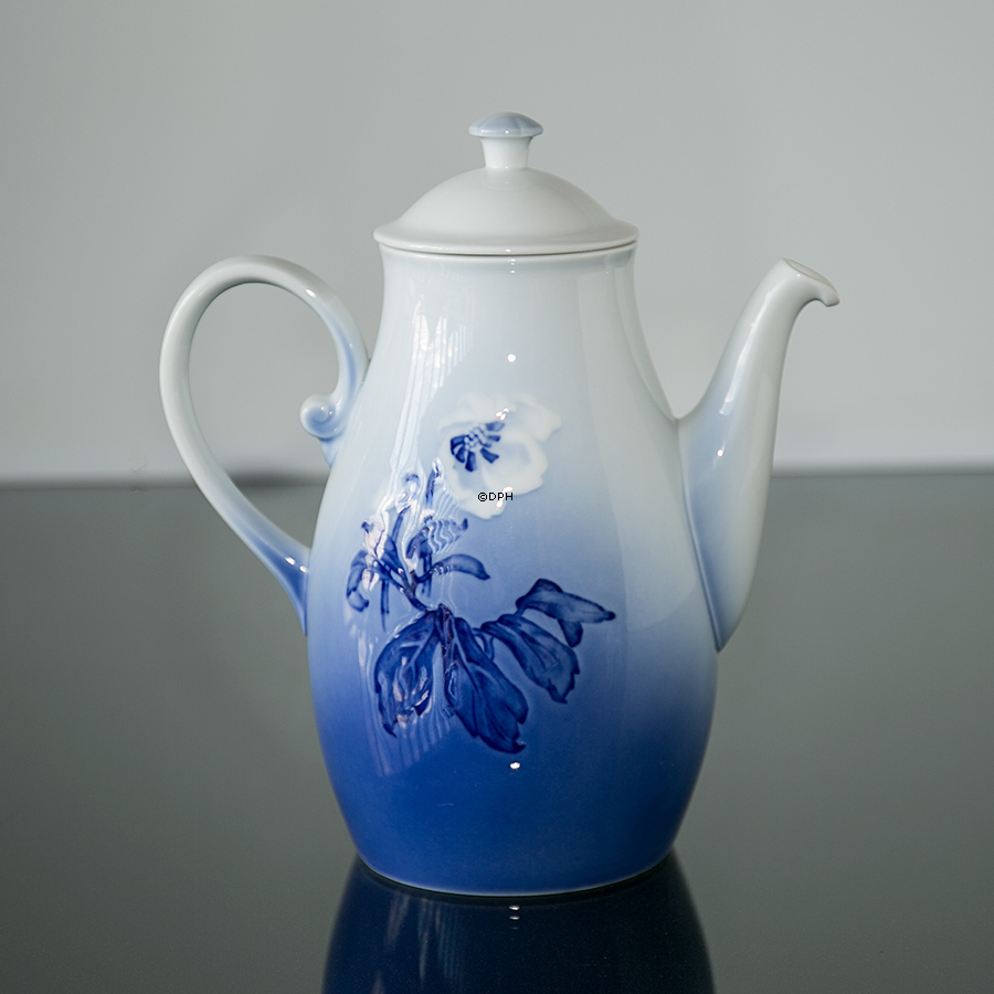 Gross Kaffeekanne Christrose Geschirr Bing & Grøndahl, 2 Liter Nr. 91A oder 123