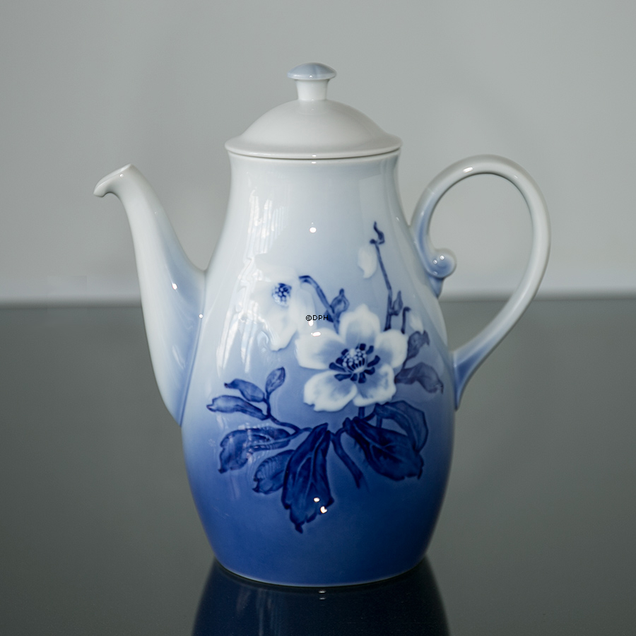 Gross Kaffeekanne Christrose Geschirr Bing & Grøndahl, 2 Liter Nr. 91A oder 123