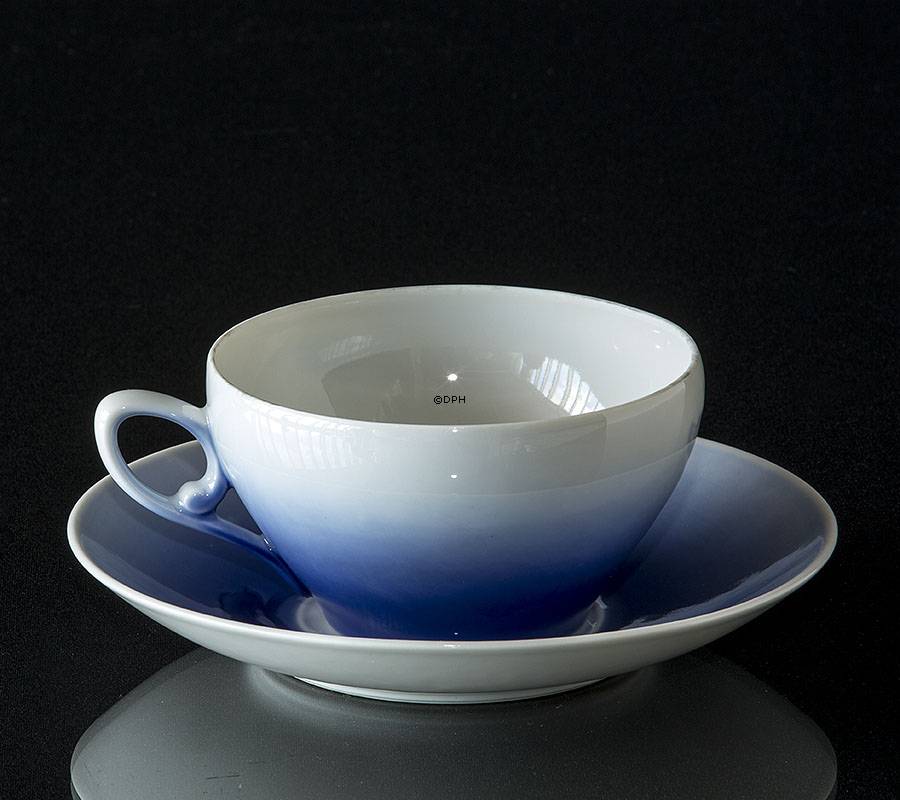 Teetasse mit Untertasse Christrose Geschirr Bing & Gröndahl Nr. 108 oder 473 (Untertasse 102/305)