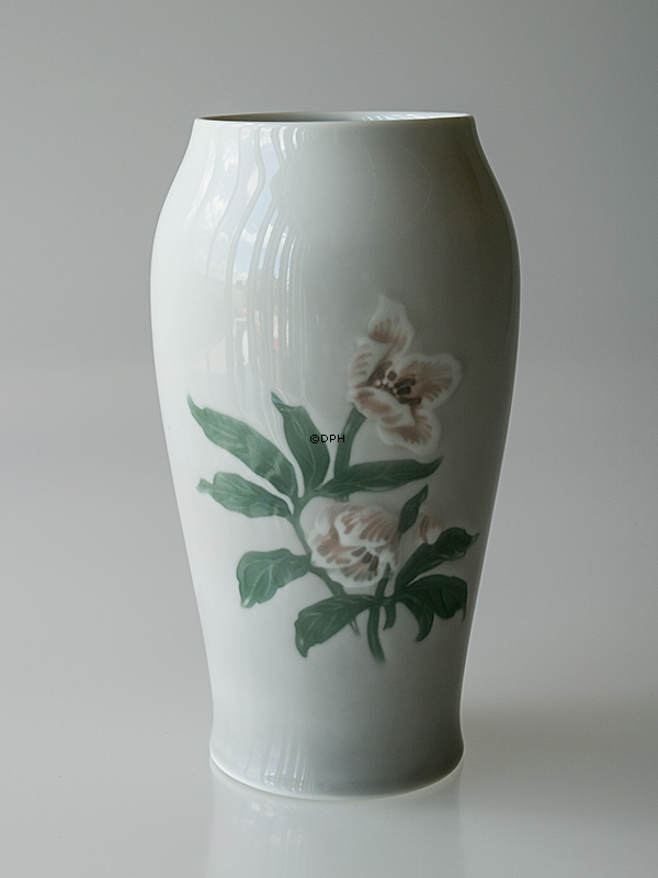 Vase Christrose helle Farben Bing & Gröndahl