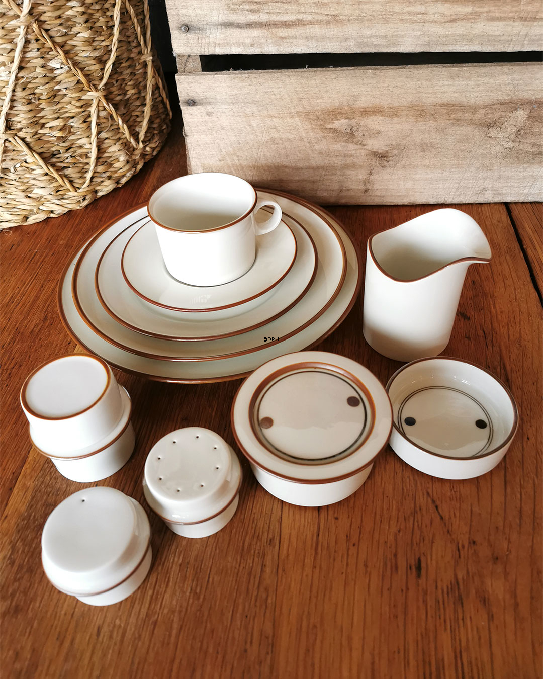 Domino, Asiet, Royal Copenhagen Nr. 14904