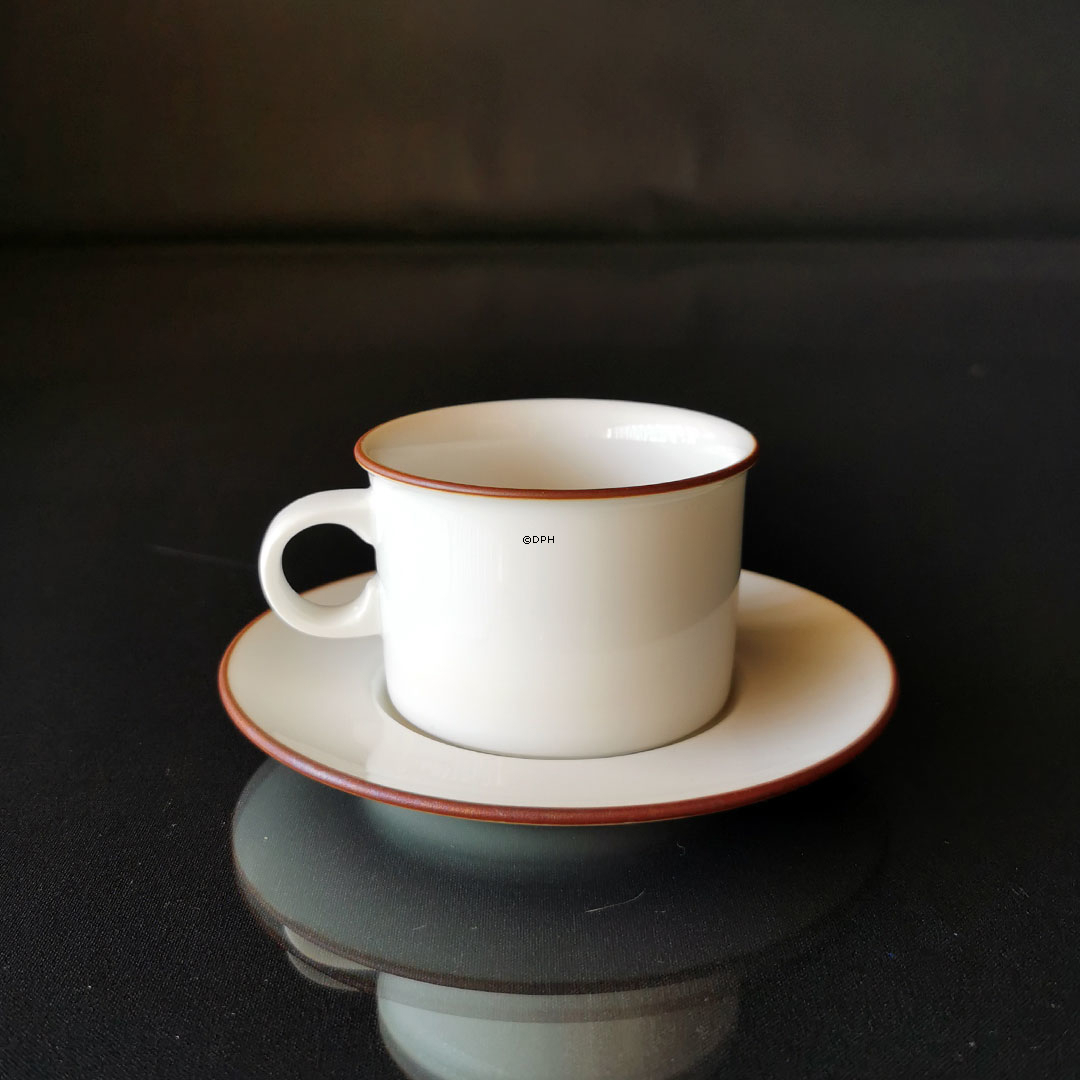 Domino, Kaffeetasse mit Untertasse, Inhalt 14 cl, Royal Copenhagen Nr. 14910