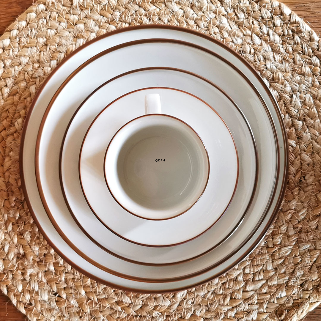 Domino, Mittagessen Teller, Royal Copenhagen Nr. 14923